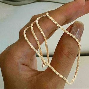Shiny 18k Gold Plated Necklace